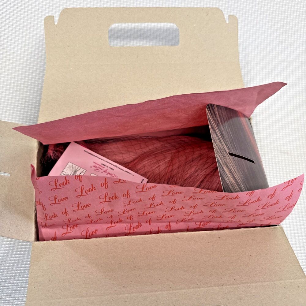 Look of Love International Designer Synthetic Wig - #187, Color Hot Pink - NOS